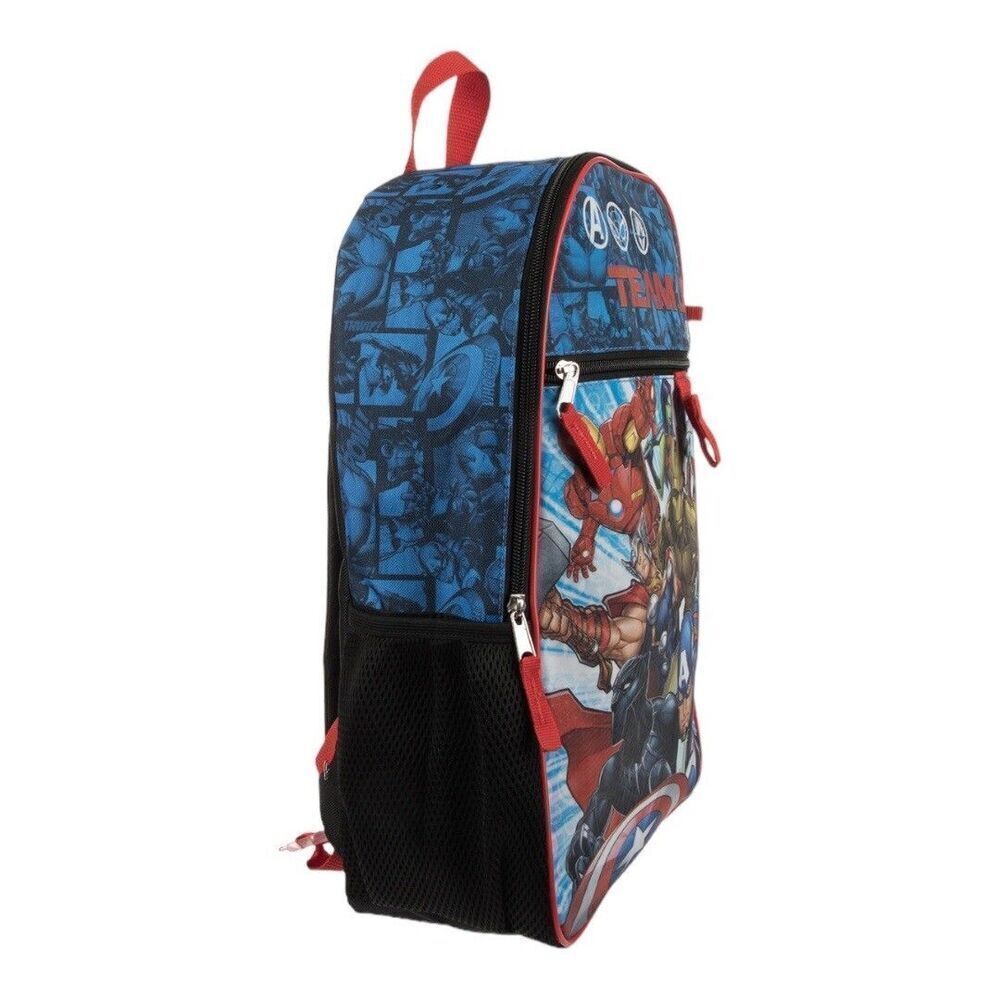 Bioworld Backpack Avengers 5 Piece Backpack Set - Picture 6 of 6